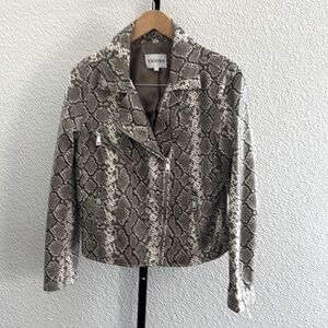 Vigoss L Jacket snake print